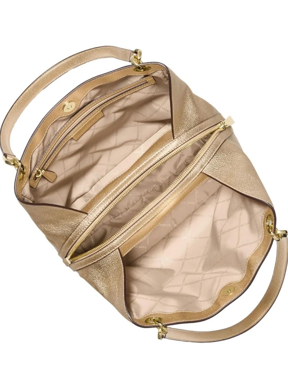 Michel Kors Tote Bag Golden Color Original Price $358 Selling It $250 7186834774